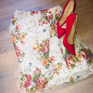 Colcci floral skirt